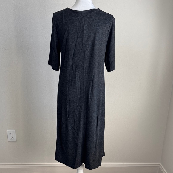 Black T shirt Women's Dress - Picture 7 of 9